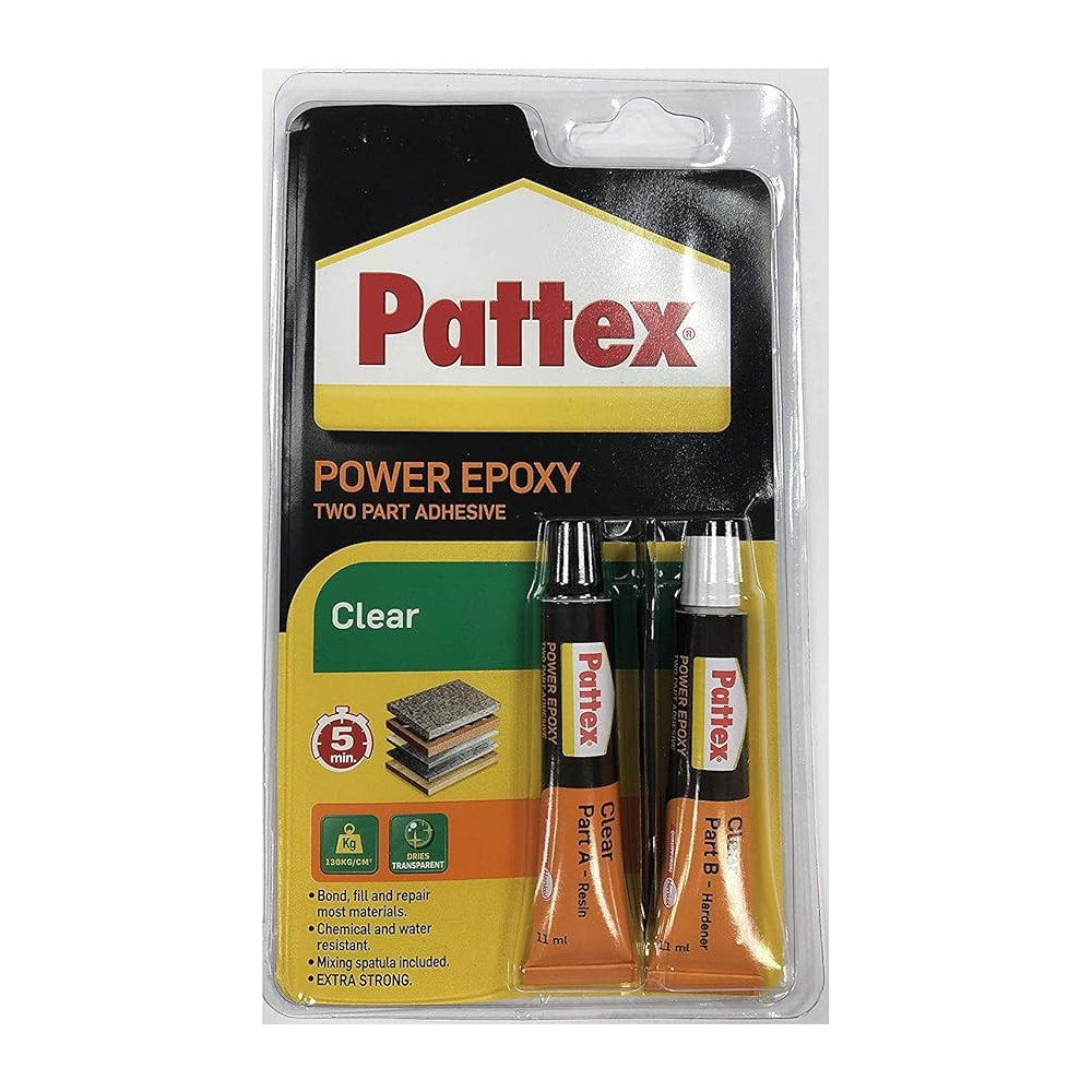 Pattex Power Epoxy Clear Resin Hardener, 22ml