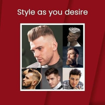Nishman Hair Styling Hair Wax Gold One Gloss Finish Shine Hair Style Re-Stylable Wax for Men, 100g