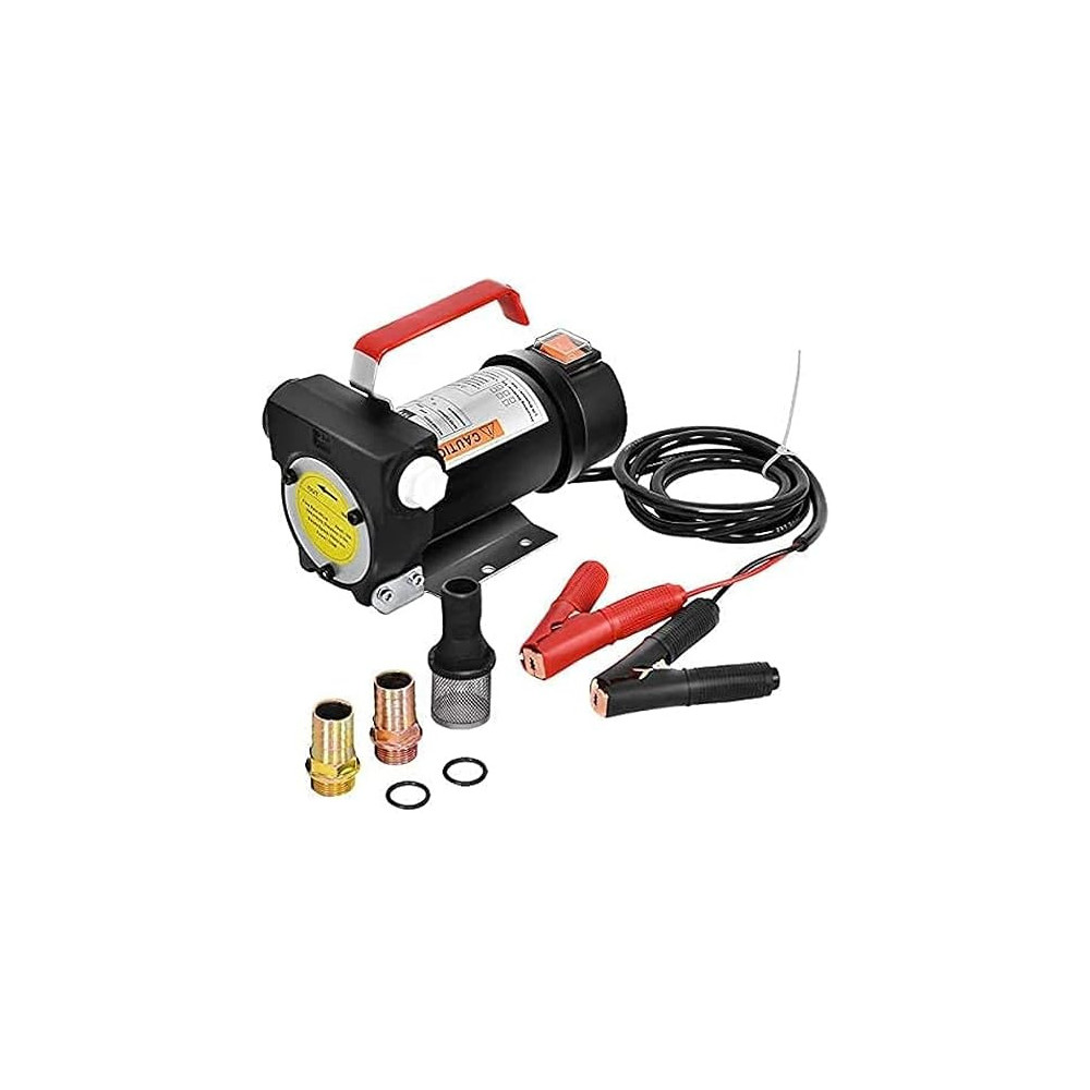 Abbas Ali Electric Fuel Pump, 24V for Diesel, Bio, Kerosene Oil Transfer/Extractor