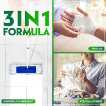 Dettol Antiseptic Antibacterial Disinfectant Liquid for Effective Germ Protection And Personal Hygiene, Used in Floor Cleaning, Bathing and Laundry, 2Liter