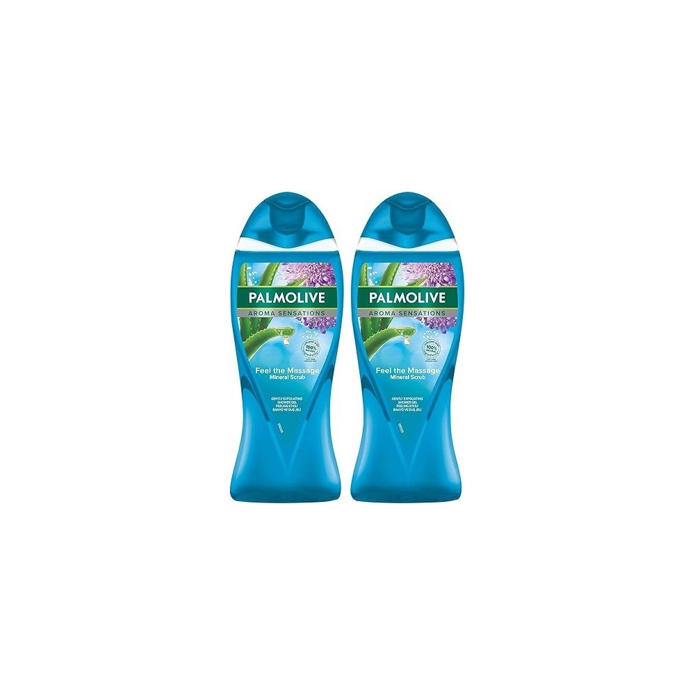 Palmolive Shower Gel Aroma Sensation Massage, 2 x 500 ml