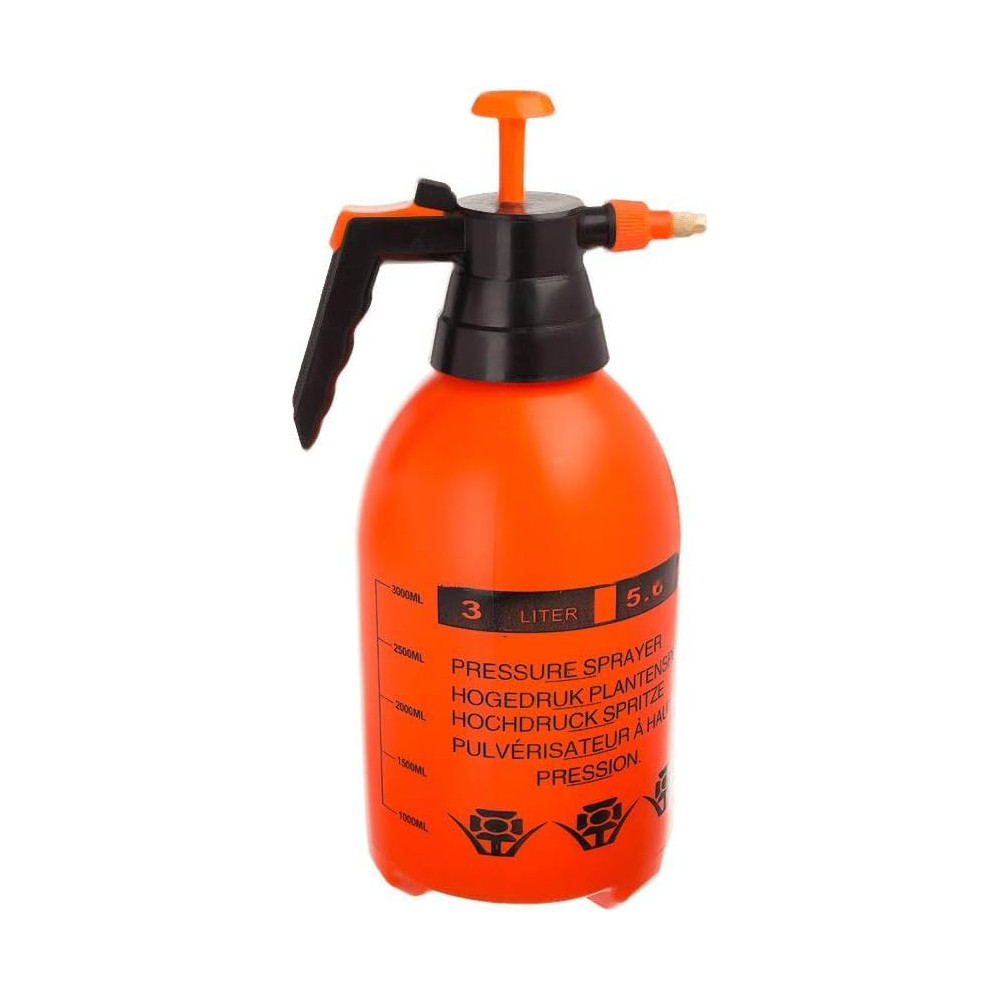 Sulfar 3L Planting Pressure Sprayer, Ergonomic Orange Design for Easy Use
