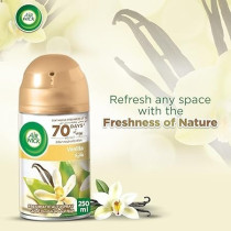 Air Wick Freshmatic Autospray Kit, Vanilla Fragrance, Eliminates Bad Odour like Cat Litter Smell, 250 ml, Twin Pack