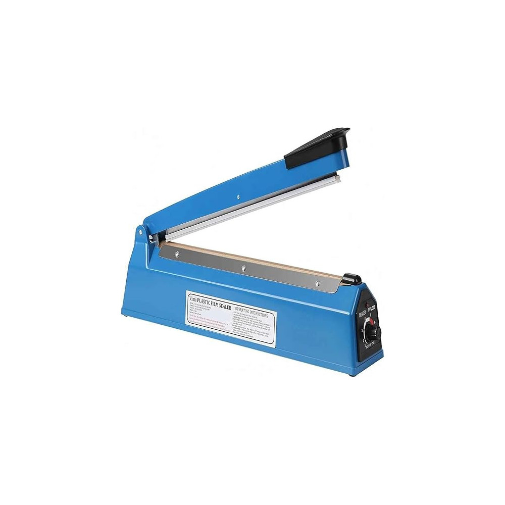 Abbas Ali Manual Impulse Heat Sealer, Plastic PE PP Bag Sealing Machine, 200mm, Pack of 2