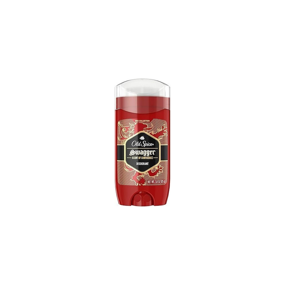 Old Spice Aluminum Free Deodorant For Men Swagger Lime And Cedarwood Scent Red Collection 3 Oz (Pack of 3)