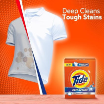 Tide Fast Action Laundry Detergent Powder, 9 KG