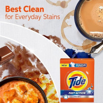 Tide Fast Action Laundry Detergent Powder, 9 KG