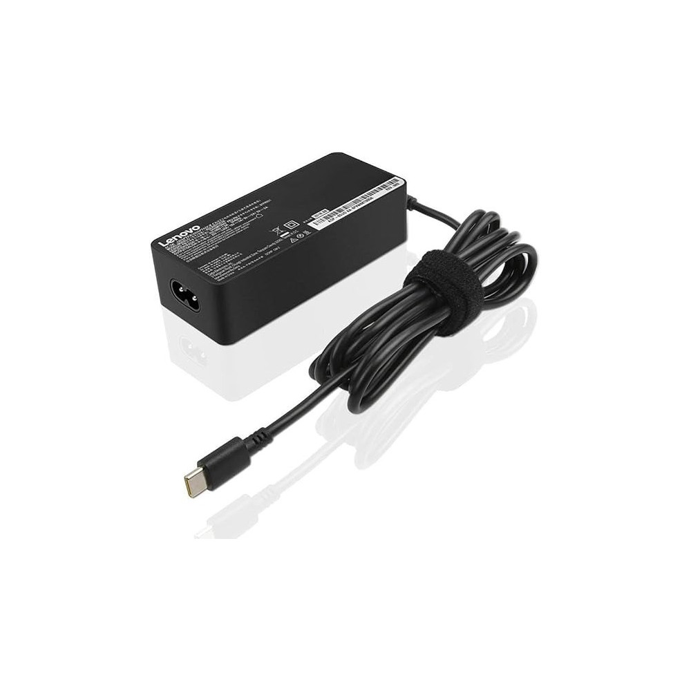 Lenovo 65W USB Type-C AC Adapter, UK/HK/SGP/SRI, Black