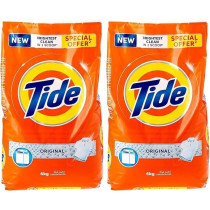 Tide Powder Laundry Detergent, Original Scent, 2 x 6 kg