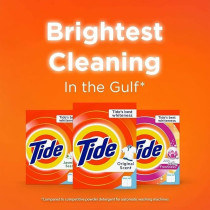 Tide Powder Laundry Detergent, Original Scent, 2 x 6 kg