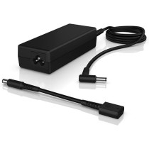 HP W5D55AA Ready To Go Easy Carry Adapter Display Your Pc Content Anywhere 90W Smart Power Ac Adapter/Inverter, Black