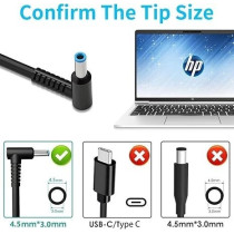 HP New 200W 19.5V 10.3A AC Charger Fit for HP ZBook-Pavilion-Gaming-Envy-Studio G3 G4 G5 G6 G7 15 15t 17 17t Series, TPN-LA21 L00895-003 ADP-200HB B Laptop Power Supply Adapter Cord, New 200W