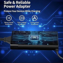 HP New 200W 19.5V 10.3A AC Charger Fit for HP ZBook-Pavilion-Gaming-Envy-Studio G3 G4 G5 G6 G7 15 15t 17 17t Series, TPN-LA21 L00895-003 ADP-200HB B Laptop Power Supply Adapter Cord, New 200W