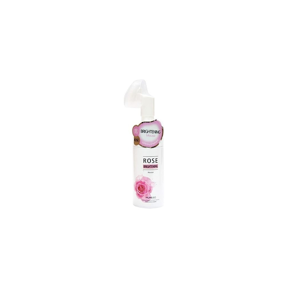 Mumuso Rose Brightening Mousse Makeup Removal And Facial Cleansing
