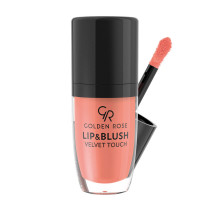 Golden Rose Lip & Blush Velvet Touch No 01 Dark Nude Color