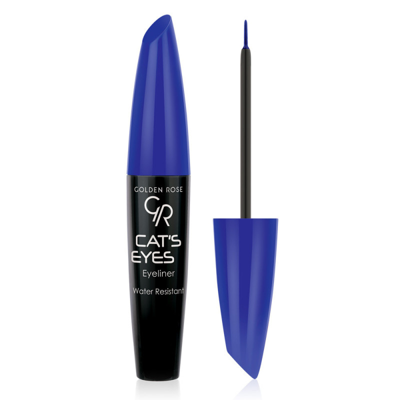 Golden Rose Cat Liquid Eyeliner Matte Finish Blue