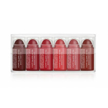 Golden Rose Velvet Matte Mini Lipstick Capsule 6 Pcs Mix 2 Red