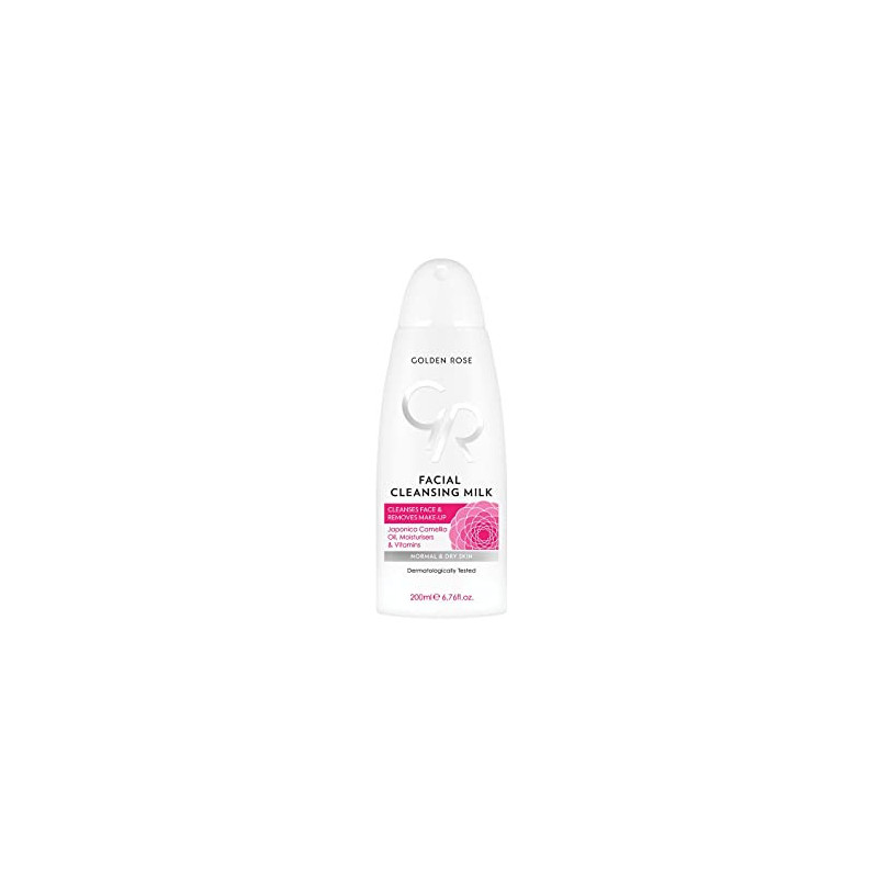 Golden Rose Facial Cleansing Milk Face Clanses With Japonica Camellia Oil &Vitamins