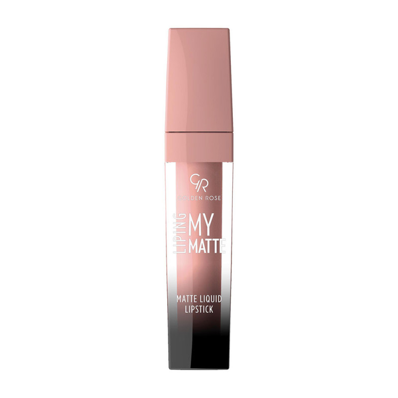Golden Rose My Matte Lip Ink Liquid Matte Lipstick No 02 Nude Color