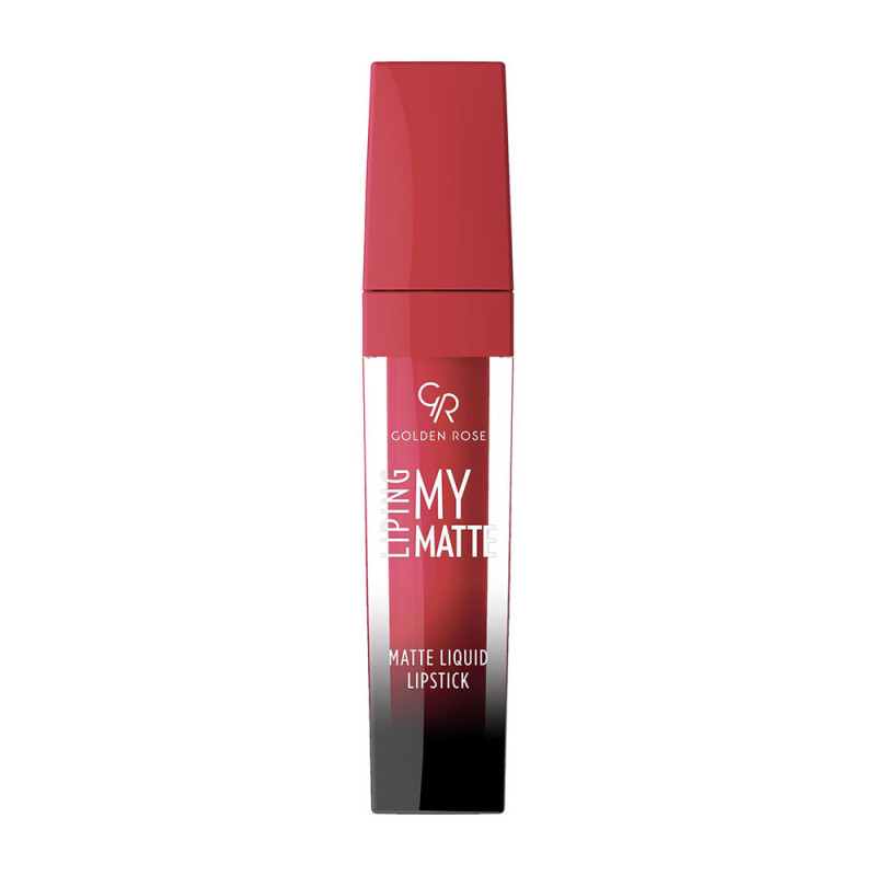 Golden Rose My Matte Lip Ink Liquid Matte Lipstick No 08 Cherry Red