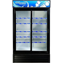 Super General 1000 Liters Double Layered Glass Sliding Door Chiller, SGSC1017IS, Min 1 Year Manufacturer Warranty
