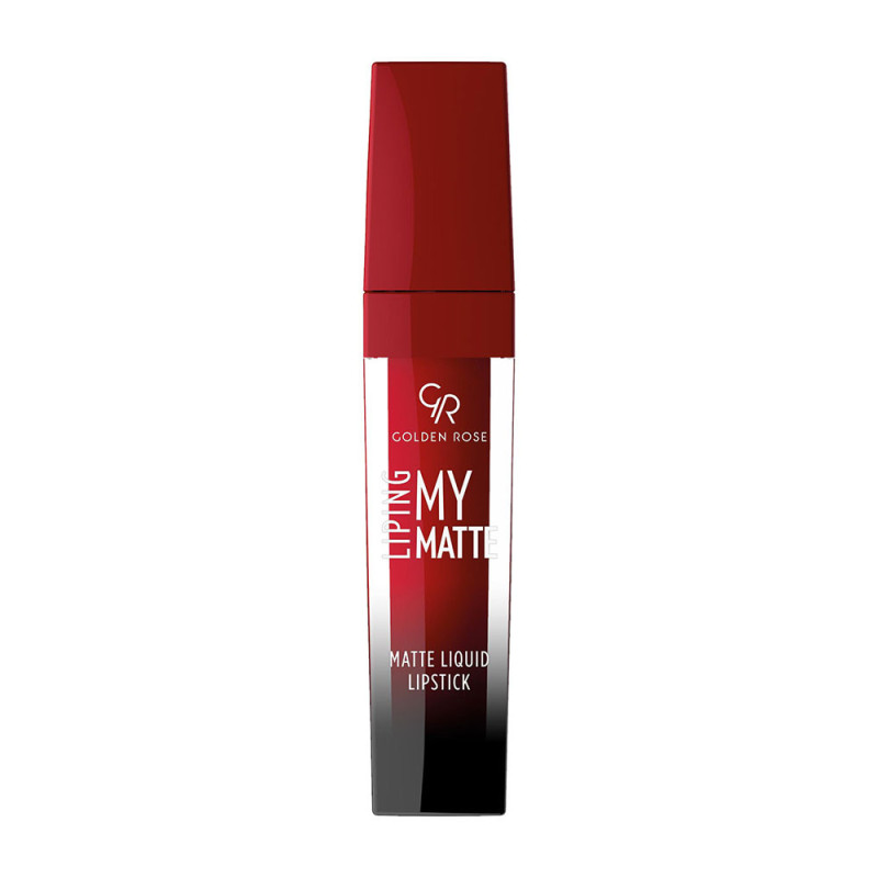 Golden Rose My Matte Lip Ink Liquid Matte Lipstick No 12 Cherry Red
