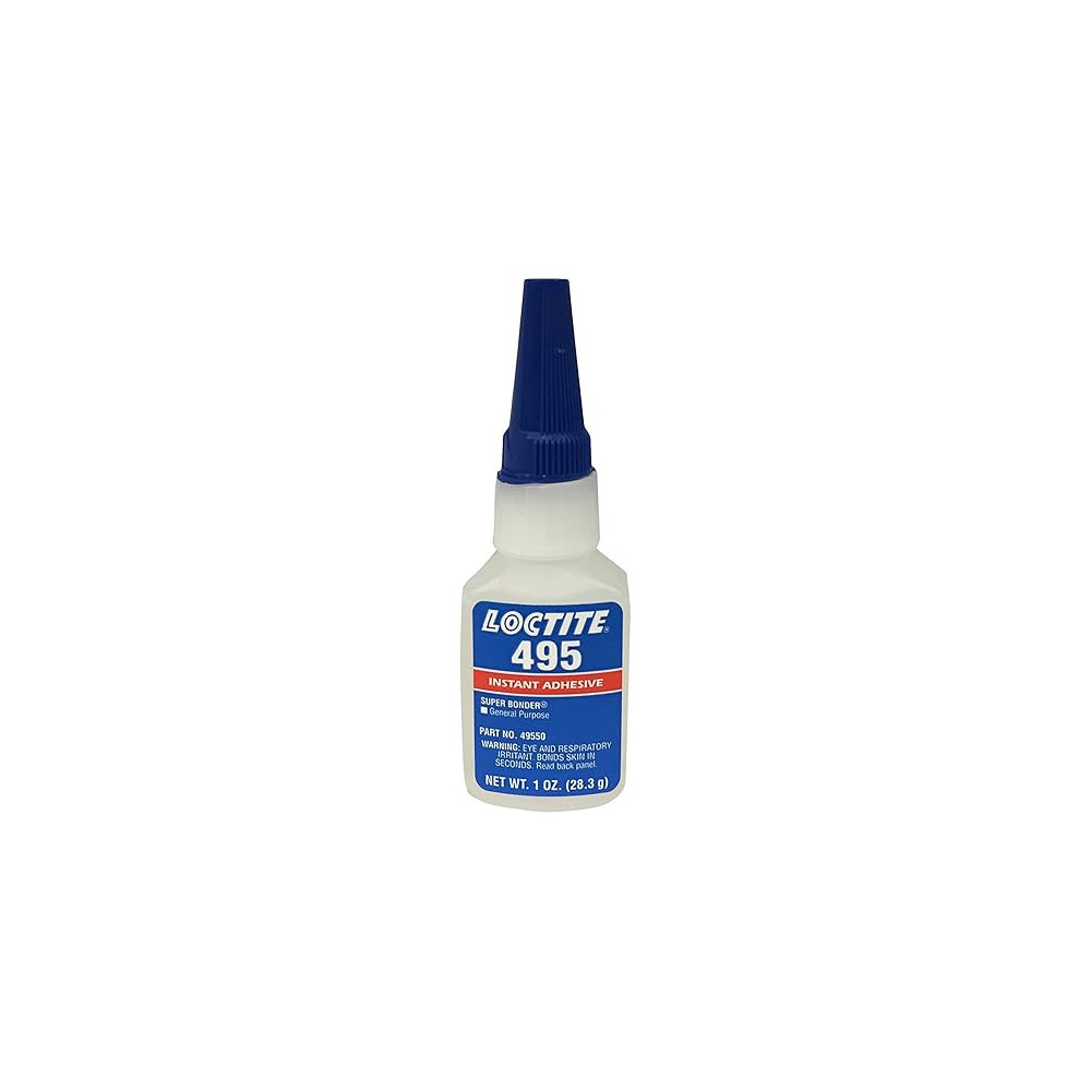 Loctite 495 Super Bonder Instant Adhesive, Clear, 1oz, 442 49550