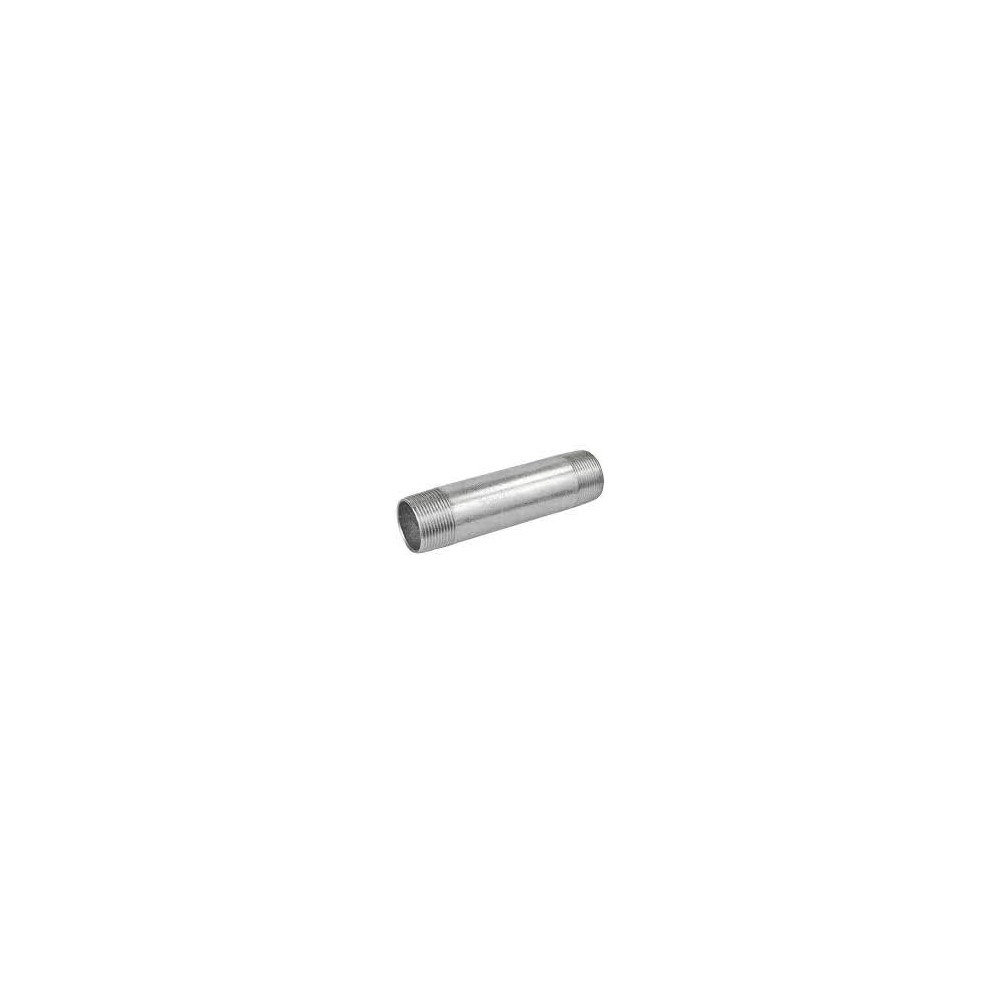 Abbas Ali GI Long Nipple Threaded Ends, 2 Inch x 8 Inch, Model GI198 211A