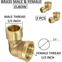 Abbas Ali 2 Piece Set Brass...