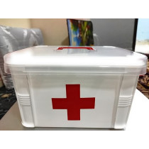 Abbas Ali PVC Medicine Storage Box, Ideal for Home and Office Use