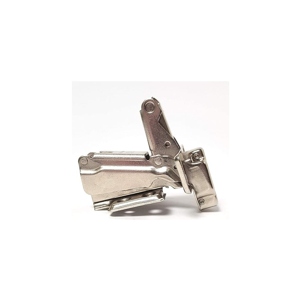 Abbas Ali 180 Degree Angle Adjustable Stainless Steel Cabinet Door Concealed Hinge, Full Overlay Half Overlay Inset, 2 Pairs