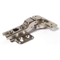 Abbas Ali 110 Degree Angle Adjustable Stainless Steel Cabinet Door Concealed Hinge, Half Overlay Inset, 2 Pairs