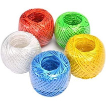 Abbas Ali 5 Piece Polypropylene Twine Set, Durable Household Tying Rope, Perfect for Gardening, Packaging, and Home Use