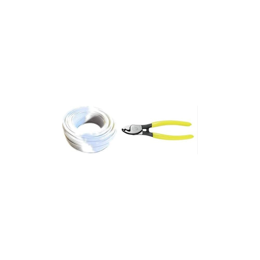 Abbas Ali Flexible Cable Roll, 40 Meters, 1.5 x 3 Core, Durable Cable with 8 Inch Cutter, Suitable for Various Applications