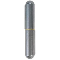 Abbas Ali Bullet Hinge, Weldable Steel Stainless Steel, 80x12x14mm for Sturdy Door and Furniture Installations