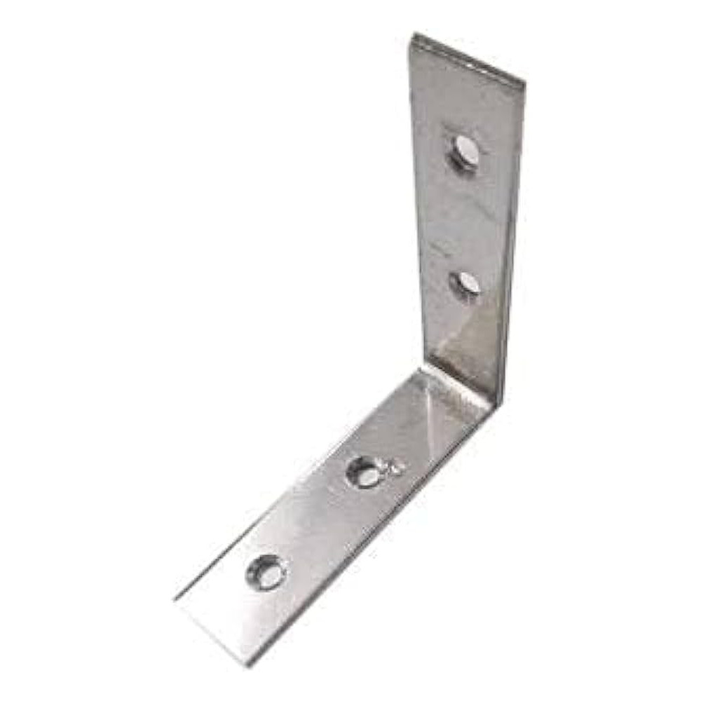 Abbas Ali GI Angle Bracket, Right Angle Set of 8 Pcs, 2 Inch, Durable Steel Brackets for Strong Support and Construction