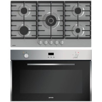 Gorenje 90 Cm Built In Gas Hob, Made In Solvenia, Stainless Steel, GW9C51X, Min 1 year manufacturer warranty