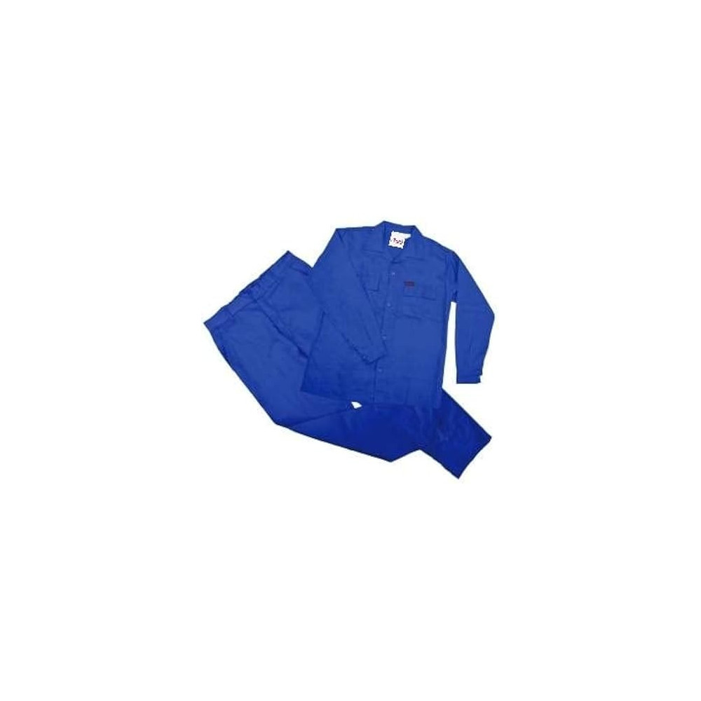 Abbasali Twill Cotton Blue Paint & Shirt (Medium)