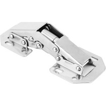 Abbasali Magnum Hinges Free Punch Hinge, Wear-Resistant Convenient Cabinet Hinge Durable Stable For General Purpose For Professional Use For Doors For Cabinet
