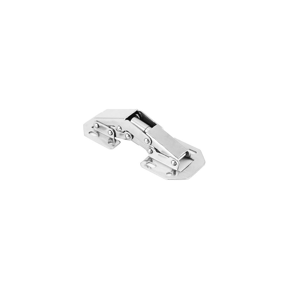 Abbasali Magnum Hinges Free Punch Hinge, Wear-Resistant Convenient Cabinet Hinge Durable Stable For General Purpose For Professional Use For Doors For Cabinet