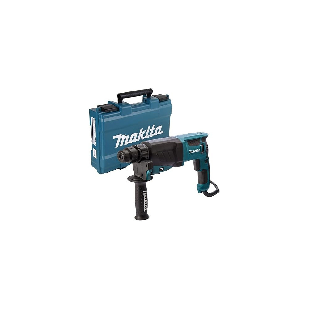 Makita Hr2630 800W Rotary Hammer, 26 Mm Concrete Capacity