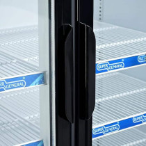 Super General 1200 Liters Double Layered Glass French Door Chiller, SGSC1218IF, Min 1 Year Manufacturer Warranty