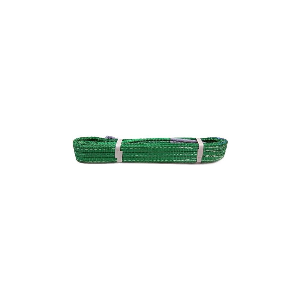 Abbasali 2 Ply Polyester Webbing Sling Green 50Mm 2Ton (2Meter)