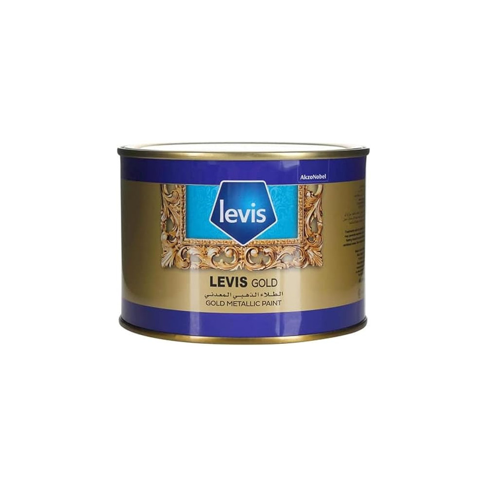 Abbasali Levis Gold Metallic Paint, 180Ml
