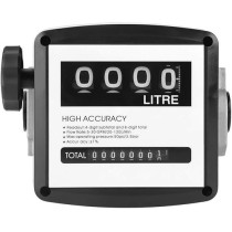 Abbasali Mechanical Meter, Flow Meter, 1 Inch 4 Digital 1% Pump Flow Meter