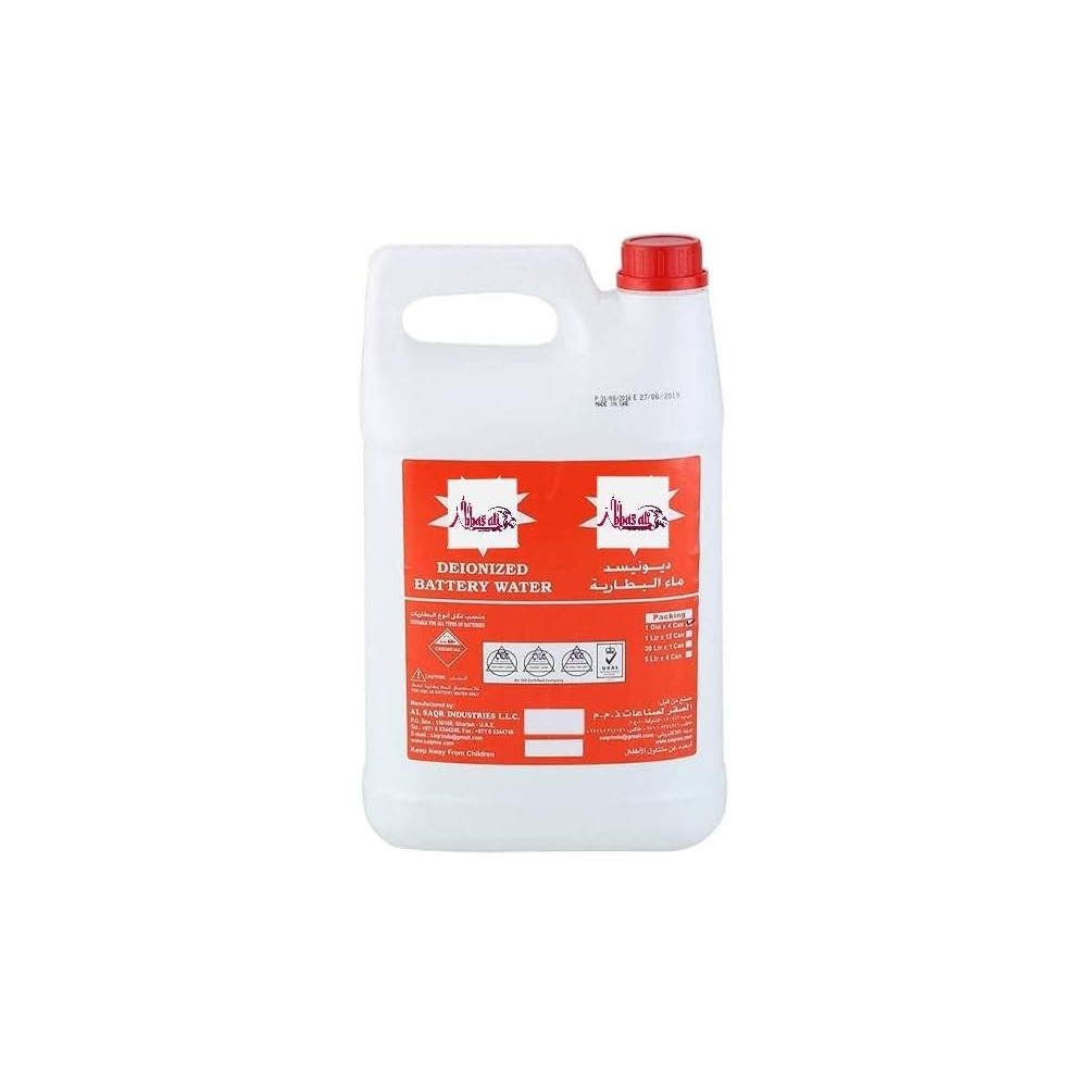 Abbasali Deionized Water, 3.8L (1)