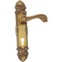 Abbas Ali Premium Wooden Door Handle and Lock for Entrance and Interior Doors, Model M18 957
