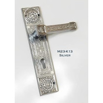 Abbas Ali Wooden Door Handle and Lock for Entrance and Interior Doors, Model M23 K13