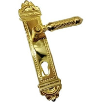 Abbas Ali Wooden Door Lock and Door Handle for Entrance and Interior Doors, Model M55 F92