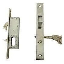 Abbas Ali Chrome Plated Steel Sliding Hook Slam Lock